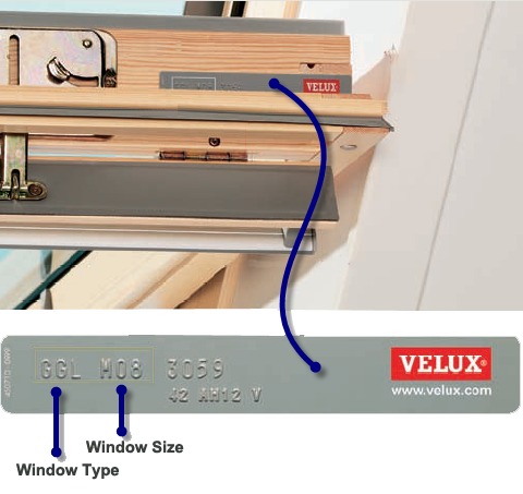 Finden Sie die richtige Größe für das Rollo für Ihr Dachfenster