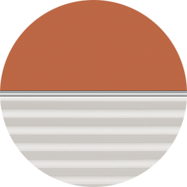 4564-1016 - Orange / Weiß